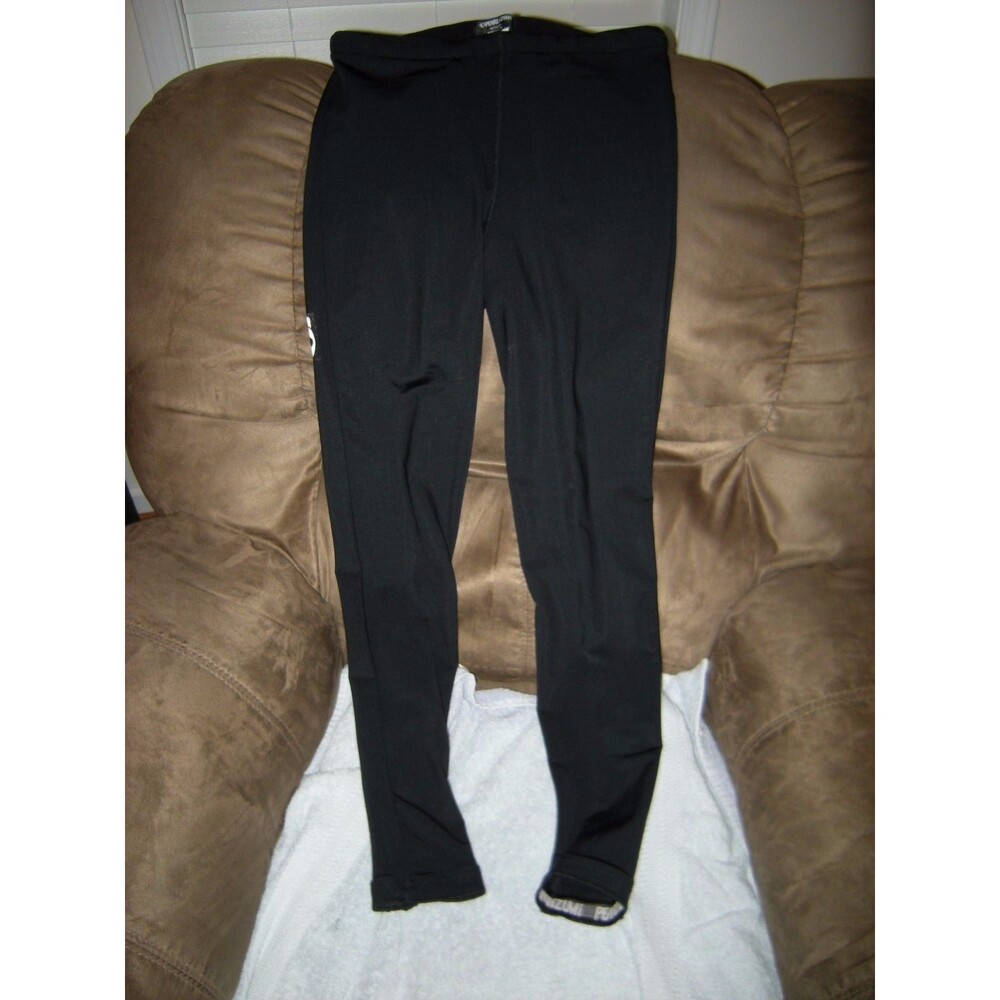 Brand New Womens Black Pearl Izumi T. F. Zip Tight Cycling Pants, Size L